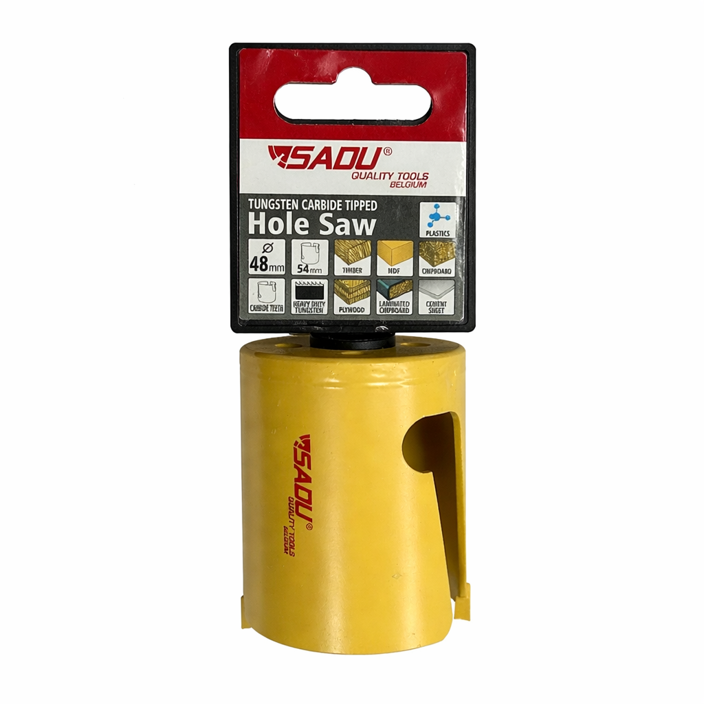 SADU TCT Carbide Hole Saw – Heavy Duty Metal & Construction Cutting