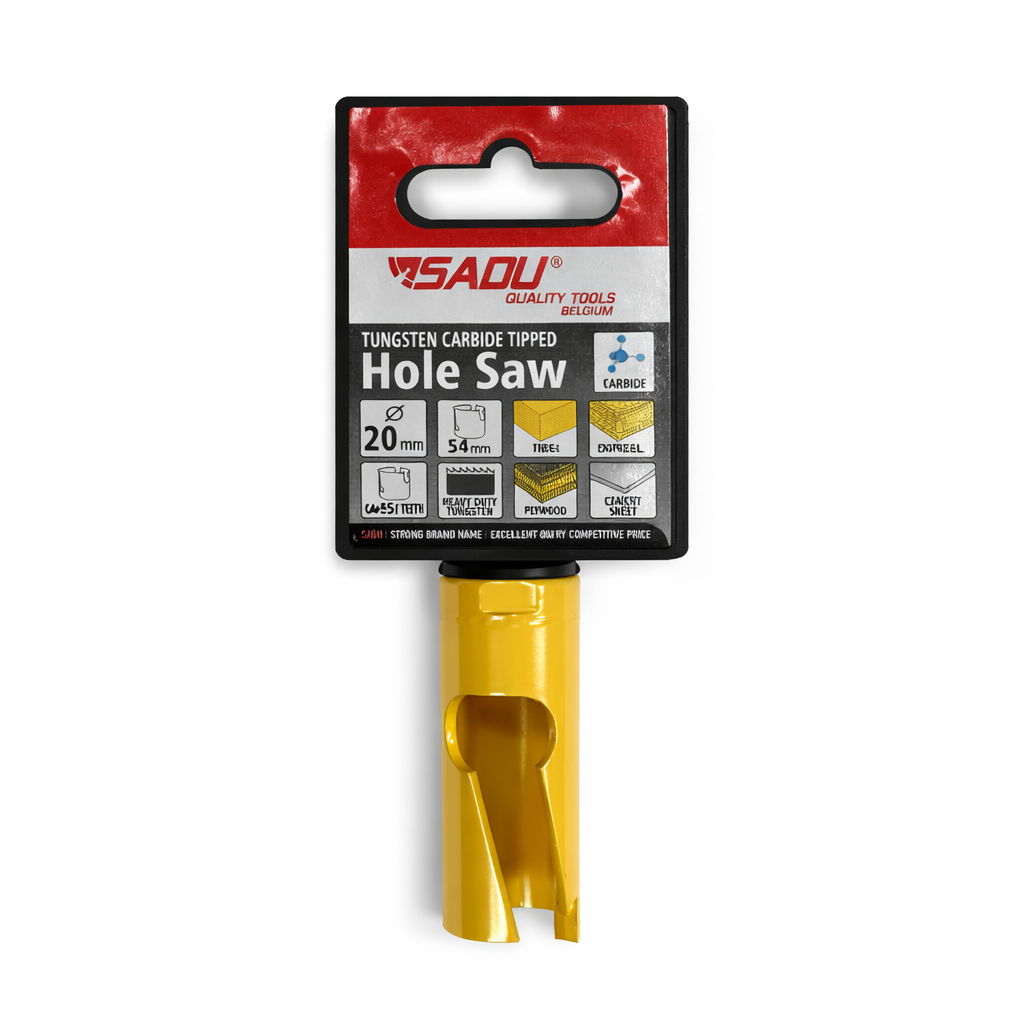 SADU TCT Carbide Hole Saw – Heavy Duty Metal & Construction Cutting