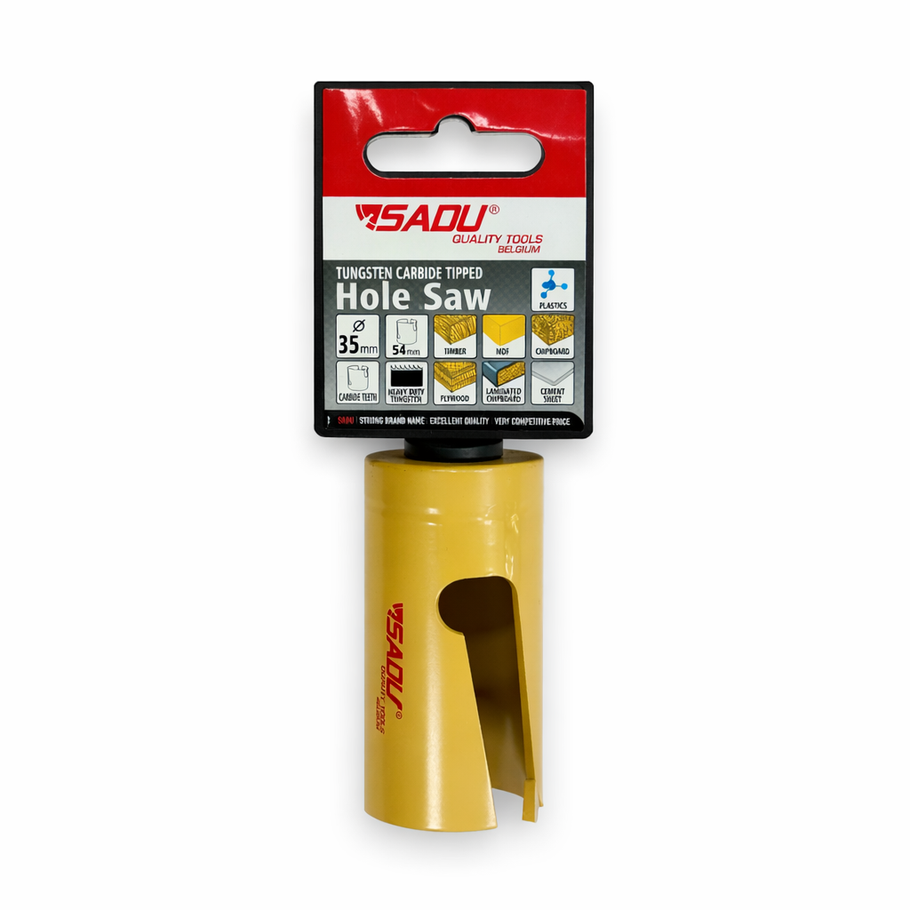 SADU TCT Carbide Hole Saw – Heavy Duty Metal & Construction Cutting