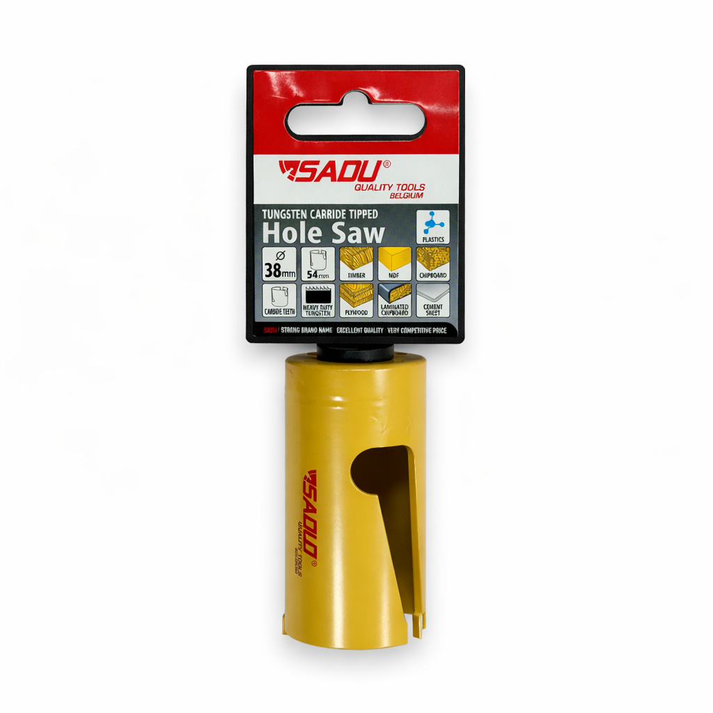 SADU TCT Carbide Hole Saw – Heavy Duty Metal & Construction Cutting