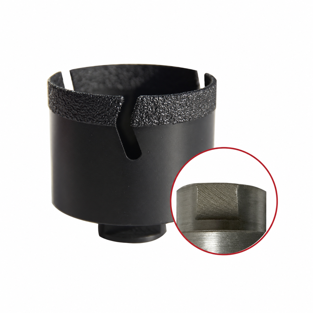 SOLGA M14 Vacuum Brazed Diamond Drill Bit - Dry Drilling in Tile, Porcelain, Glass and Stone